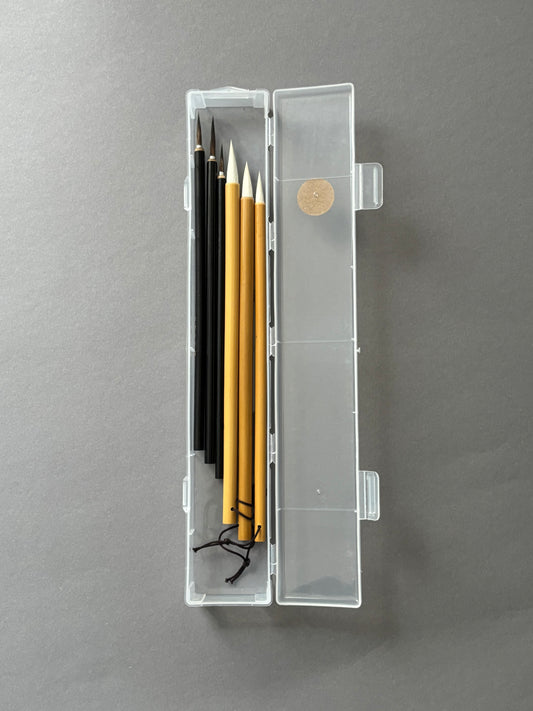 High quality wool brushes 6 pack hand made