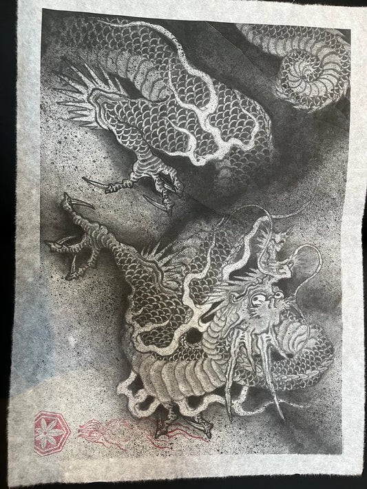 Sumi Dragon Print #1