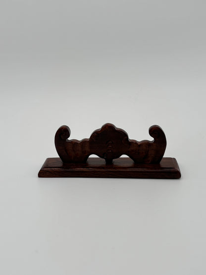 Wooden Brush Rest (Fudeoki)