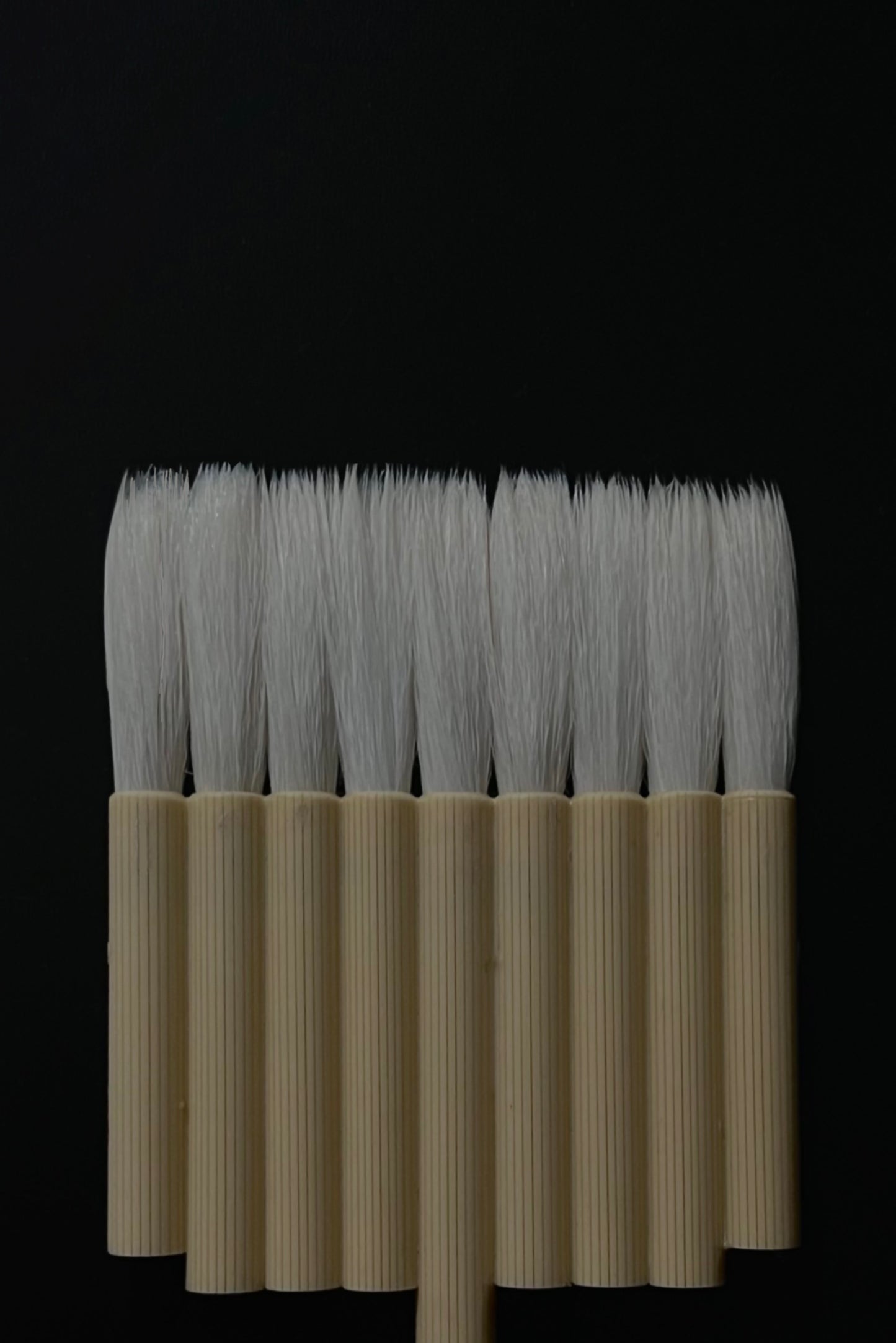 Hake flat brush, goat hair 9/26x6.5 cm