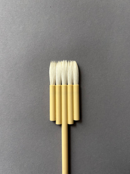 Hake Flat brush, goat hair 5/26x4 cm
