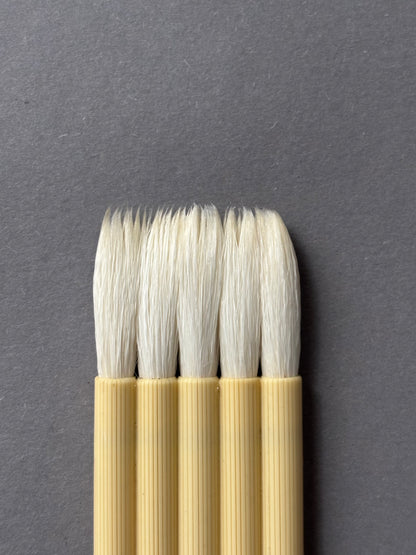 Hake Flat brush, goat hair 5/26x4 cm