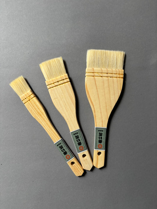 Hake brush set of 3