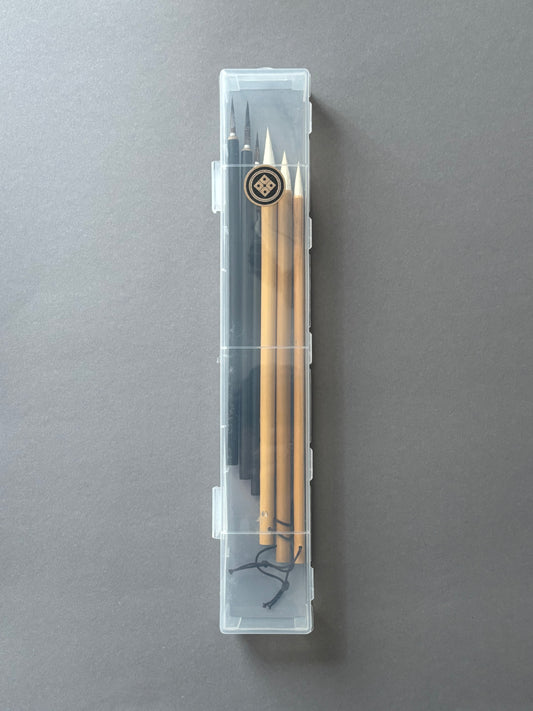 High quality wool brushes 6 pack hand made