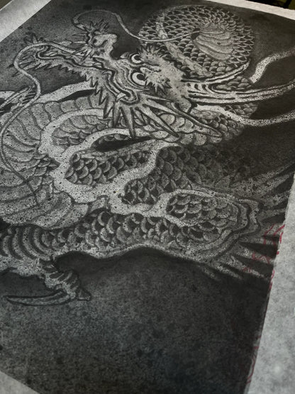 Sumi Dragon Print #2