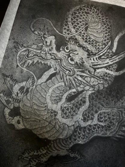 Sumi Dragon Print #2